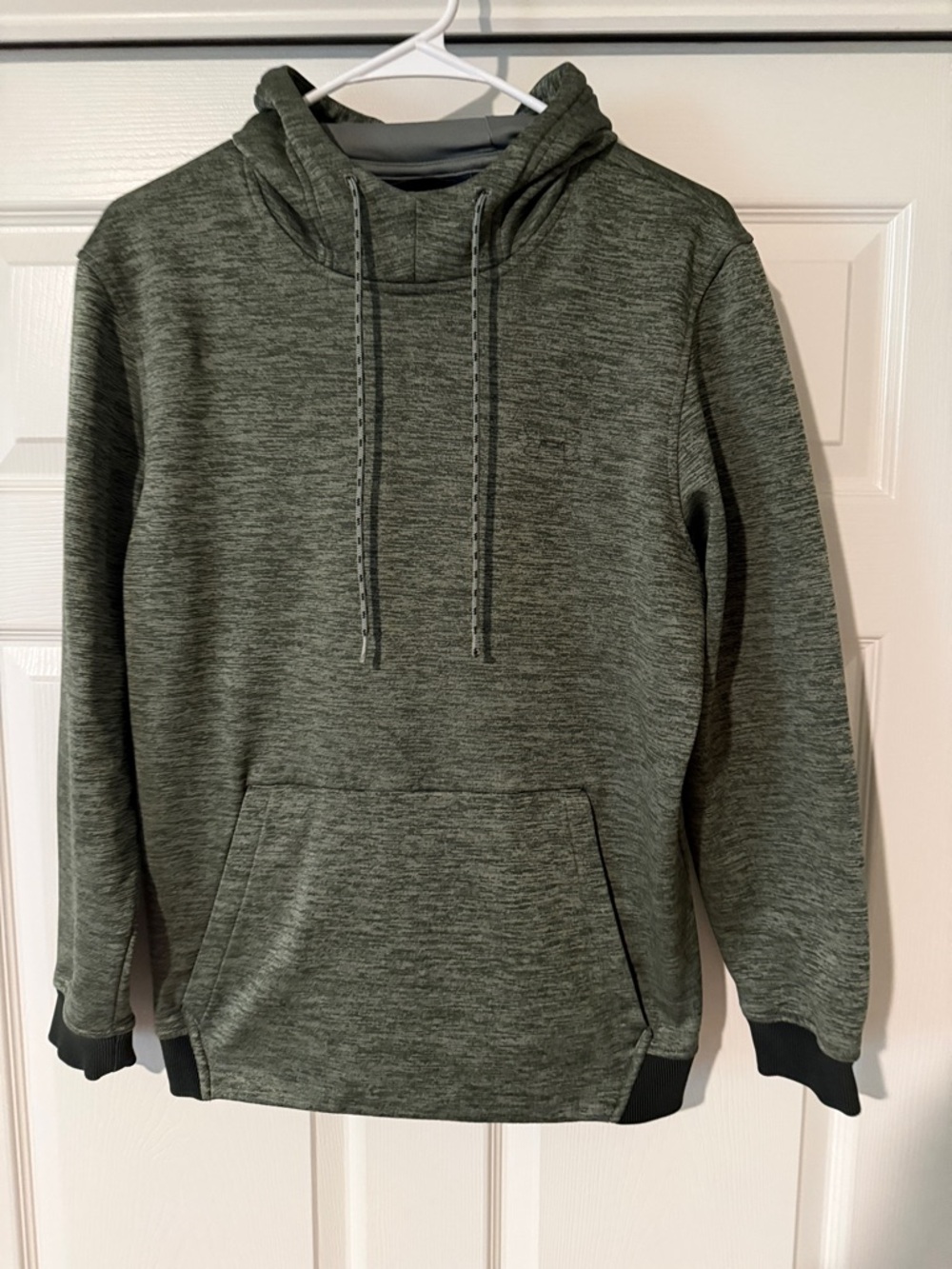 Under Armour Coldgear Men's Olive Green Heather Pullover Hoodie
